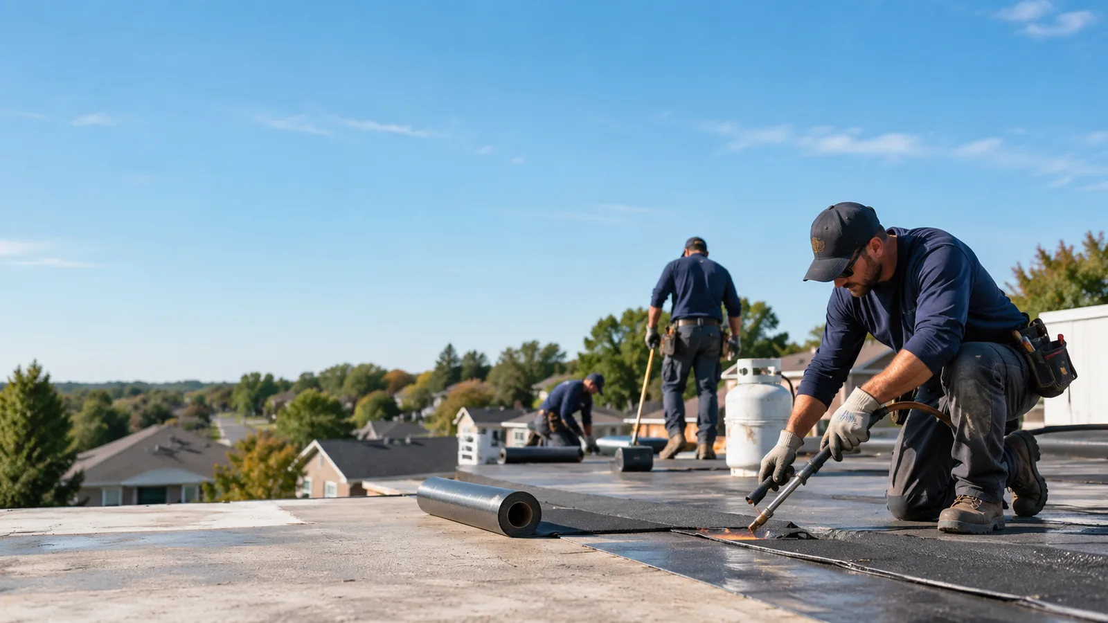 Flat Roof Leak Repair providers in Mcdade, TX
